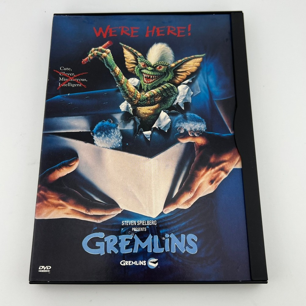 Gremlins (1984) DVD Widescreen 1997 Warner Bros Snap Case